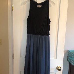 Loft Duet Mixed Media Dress